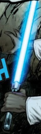 Azlin's lightsaber appearance in Common Appearance