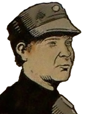 Brendol Hux, academy commandant, oversaw the shadowy Commandant's Cadets