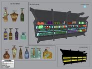 Bottles concept art, Chris Madden[7]