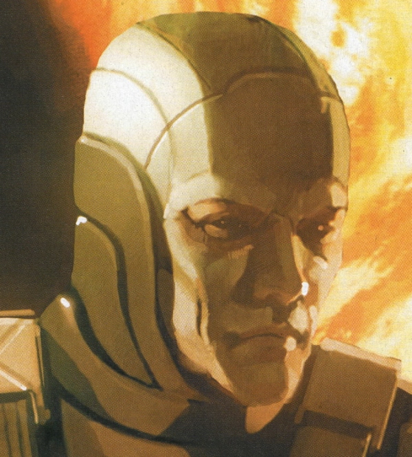 Unidentified cyborg pilot appearance in Common Appearance