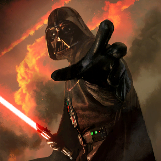 Rhinann's master, Lord Darth Vader