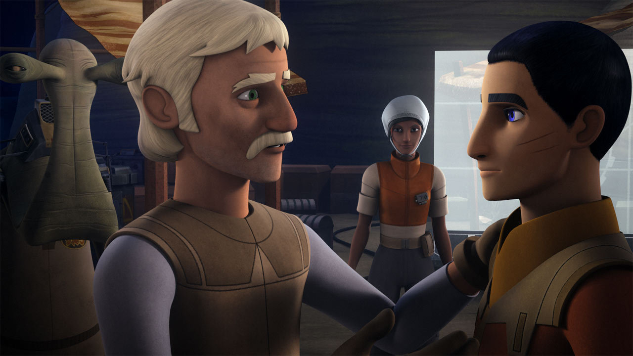 Morad Sumar, Jho, and Marida Sumar reunite with Ezra Bridger