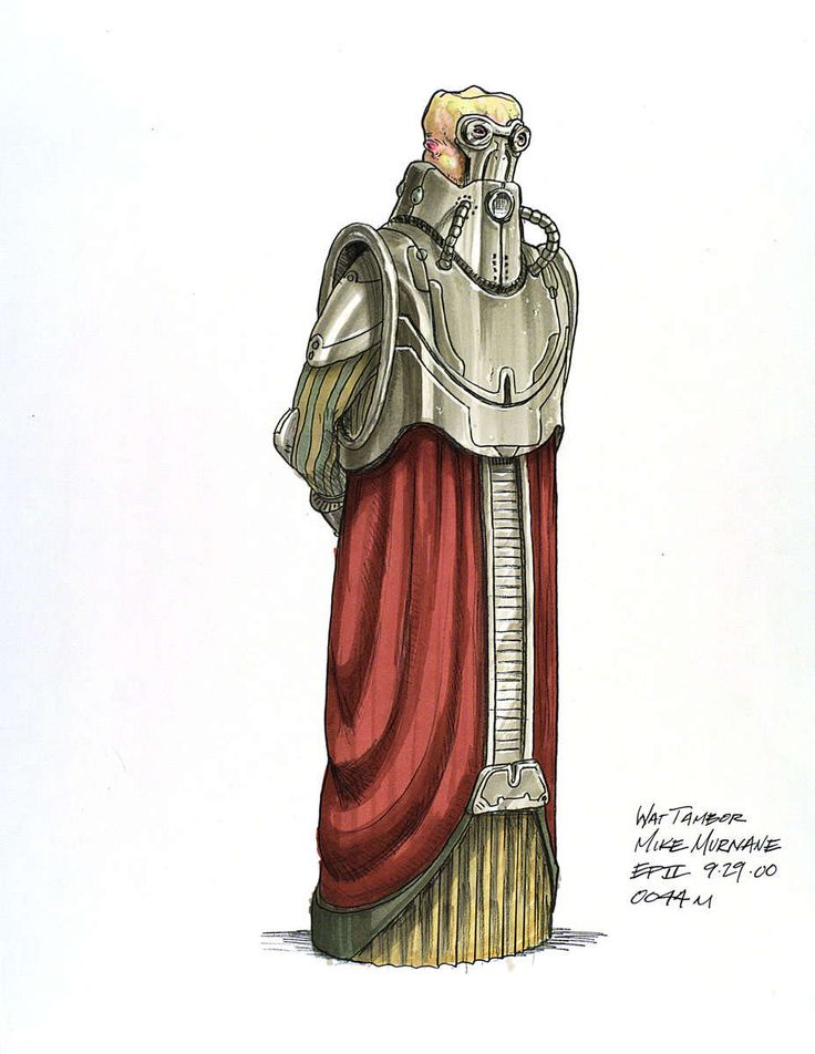 Concept art of Wat Tambor by Michael Murnane.