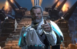 Valkorion orders Vaylin to vanquish the Outlander.
