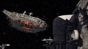 La Defender era in rotta di collisione