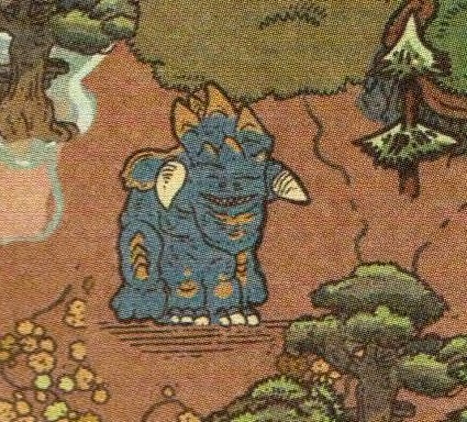 Cartoonish representation of a terentatek by Gammit Chond