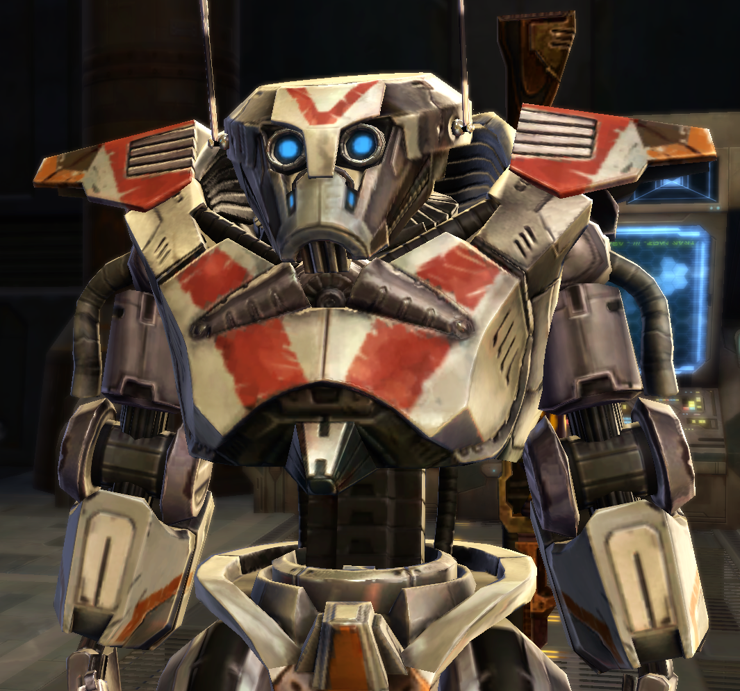 Custodian droid appearance in Common Appearance