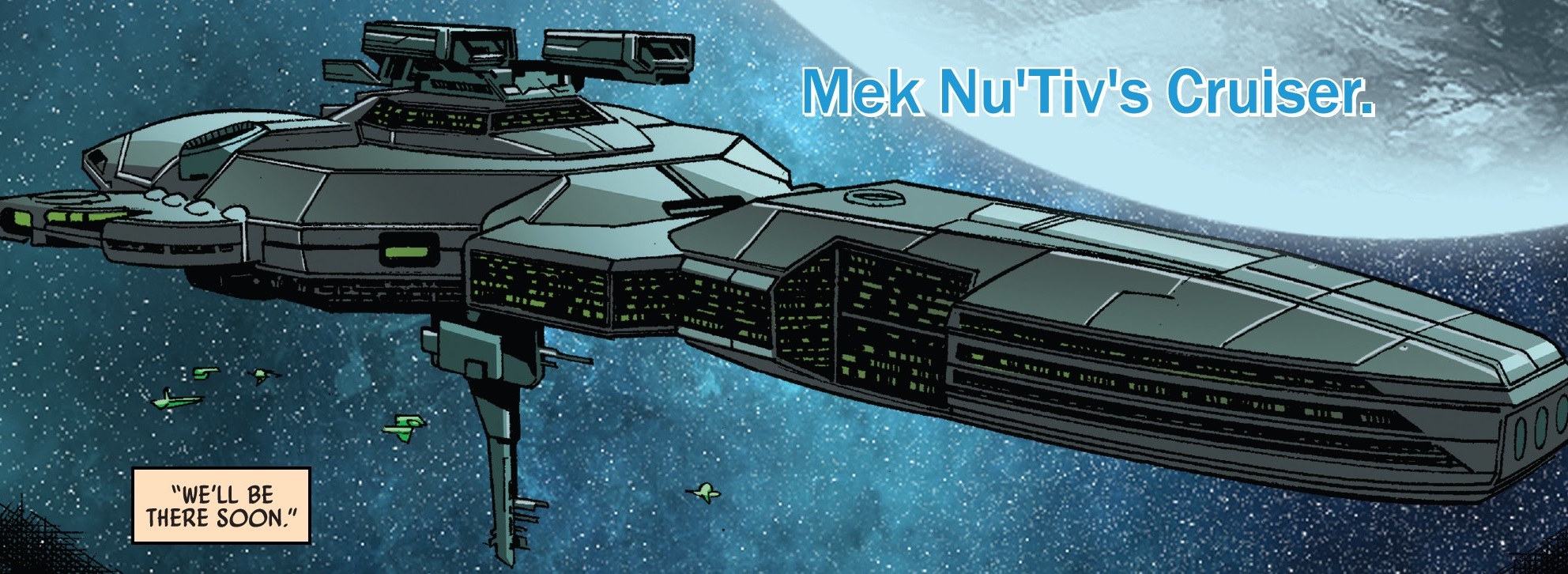 Mek Nu'Tiv's cruiser appearance in Common Appearance