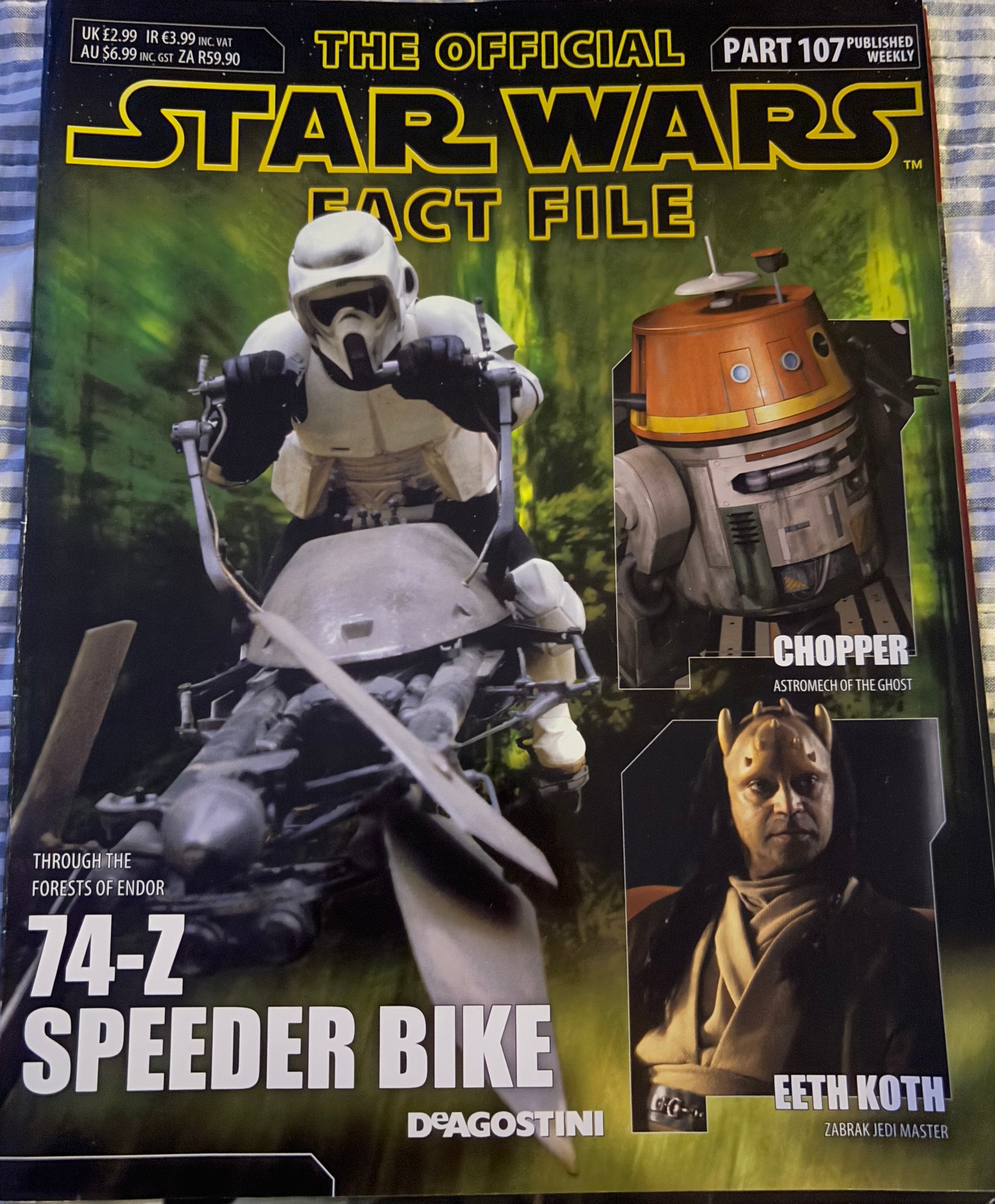 The Official Star Wars Fact File Part 107 appearance 