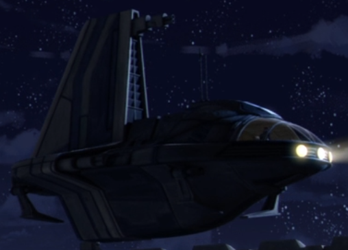 Unidentified Sheathipede-class transport shuttle (Maridun) appearance in Common Appearance