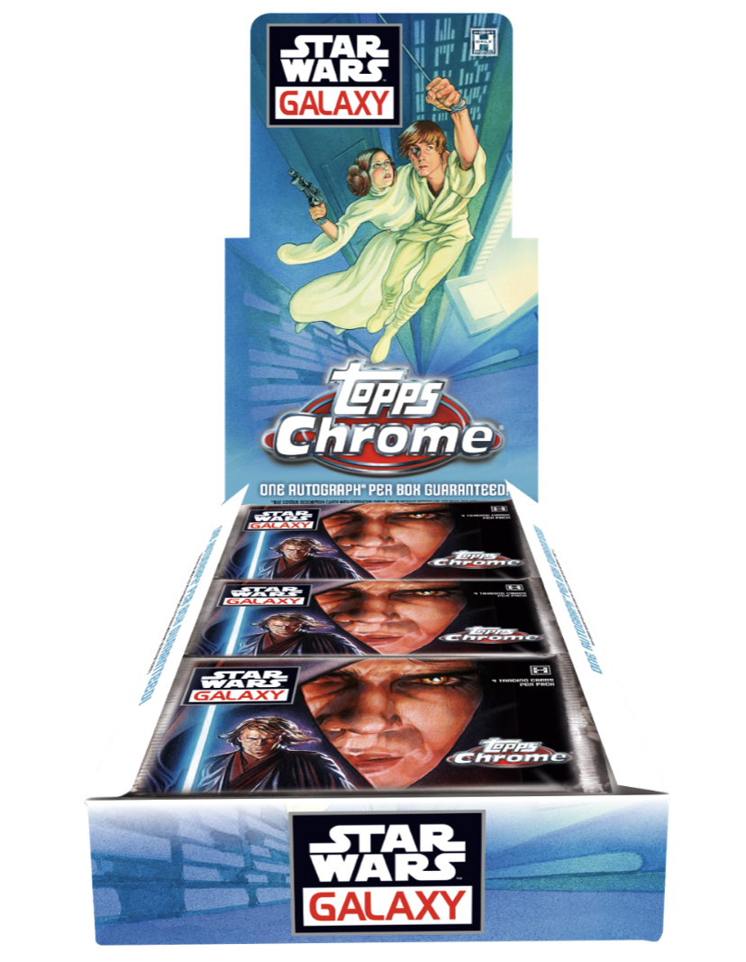 2021 Topps Chrome Star Wars Galaxy appearance in Common Appearance