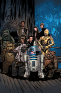 Return of the Jedi 40th Anniversary variant cover "A Celebration"