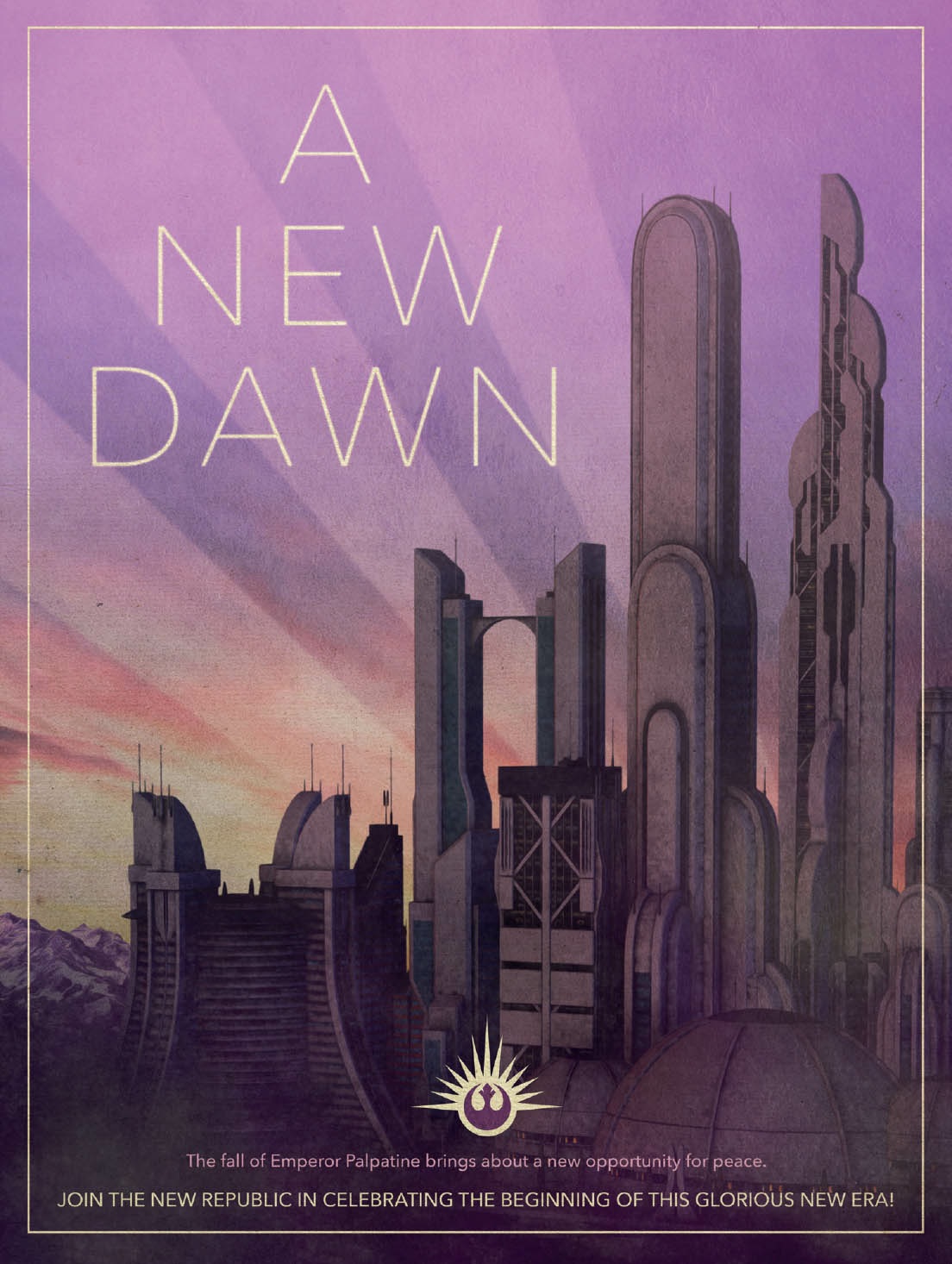 The founding of the New Republic marked the dawn of a new era in galactic history.