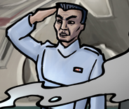 Unidentified clone naval officer  (Ukio) appearance in Common Appearance