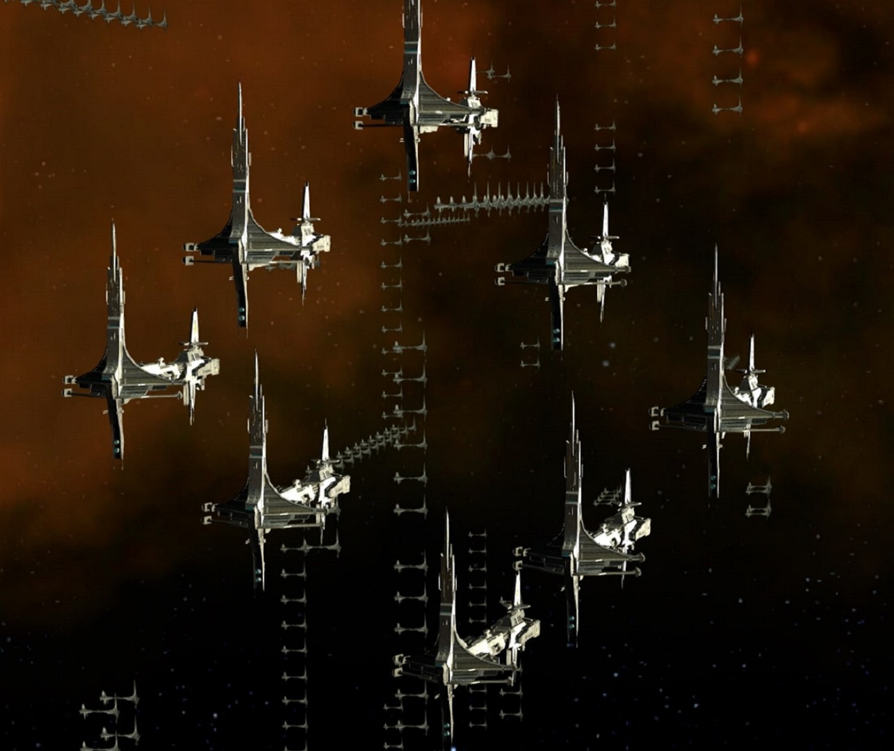 Eternal Fleet in formation