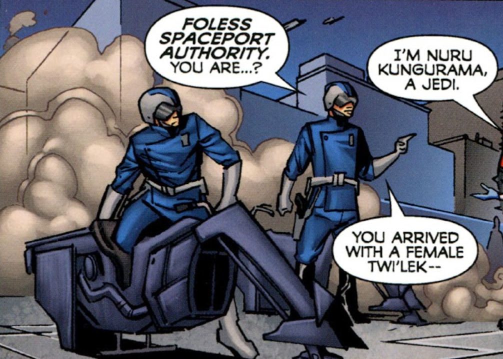 Foless Spaceport Authority appearance 