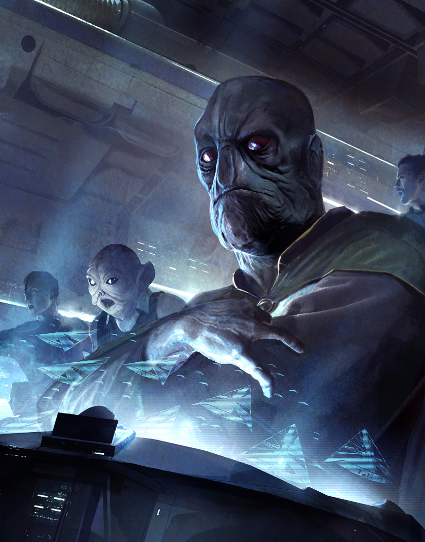 Admiral Gar Stazi led the remnants of the Galactic Alliance against the new Galactic Empire of Darth Krayt.