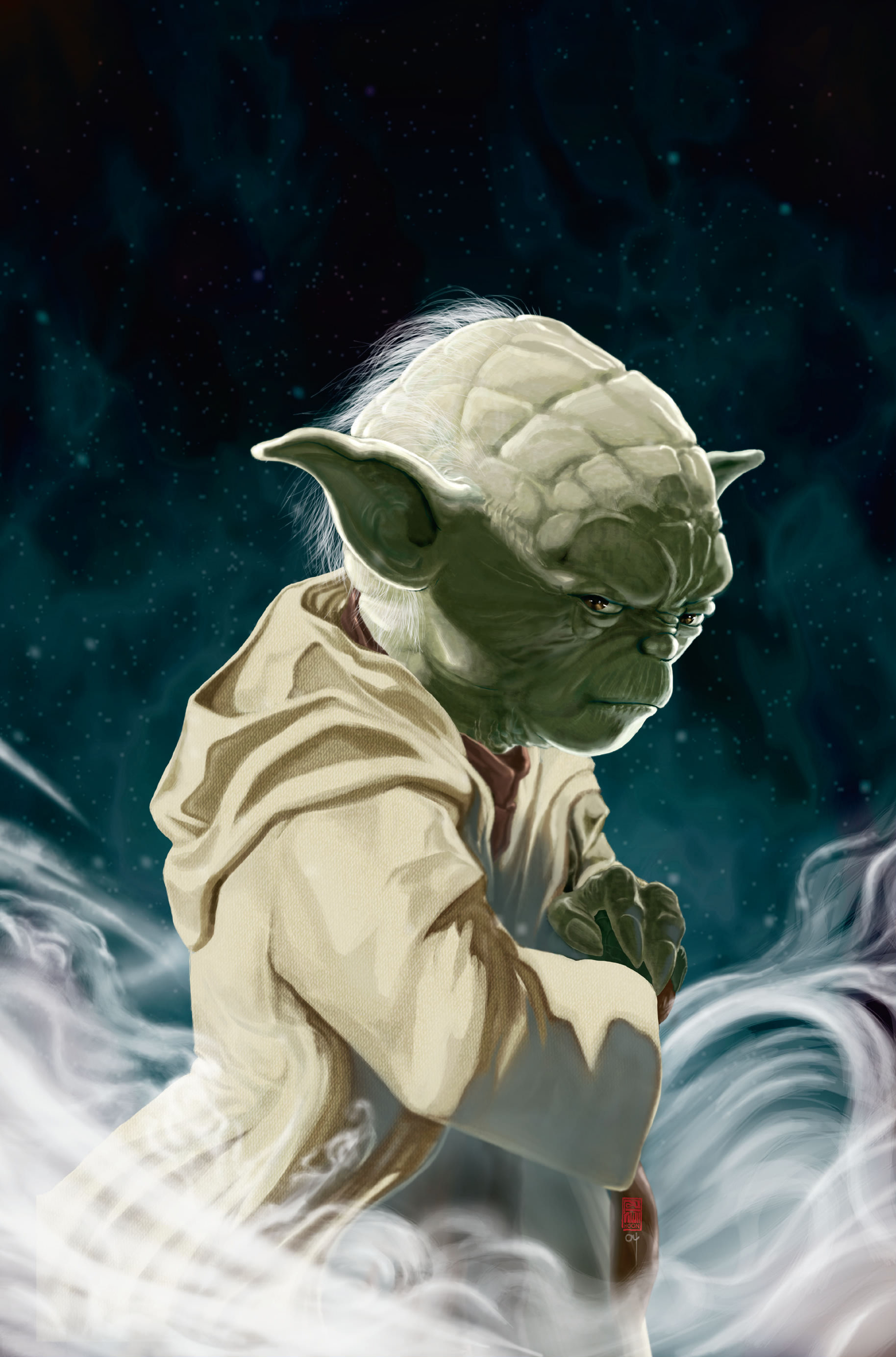 Legend had it that Yoda—a Jedi who became Grand Master—was trained by N'Kata Del Gormo.