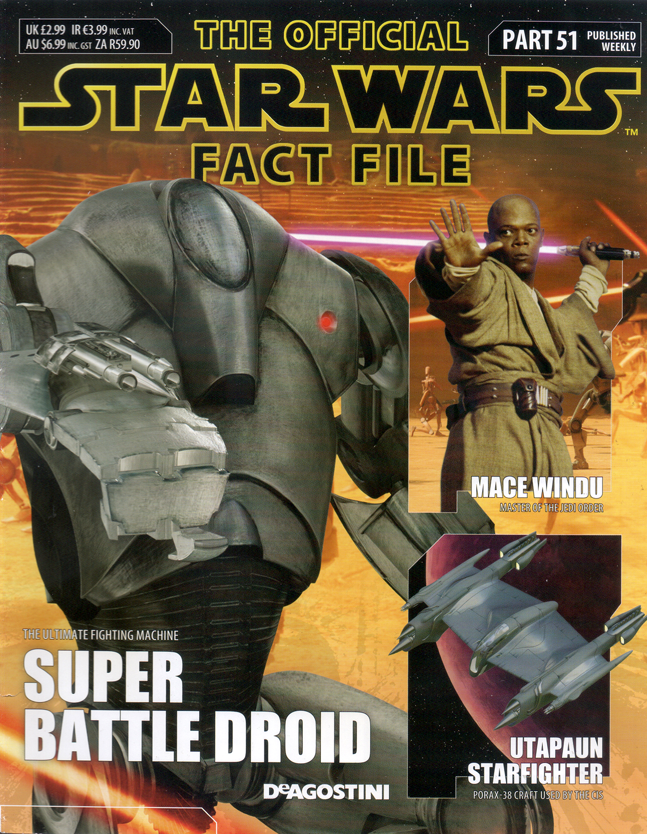 The Official Star Wars Fact File Part 51 appearance in Common Appearance