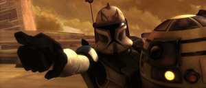 Rex insists he will never carry an astromech again after hauling R3-S6 to Skytop Station.