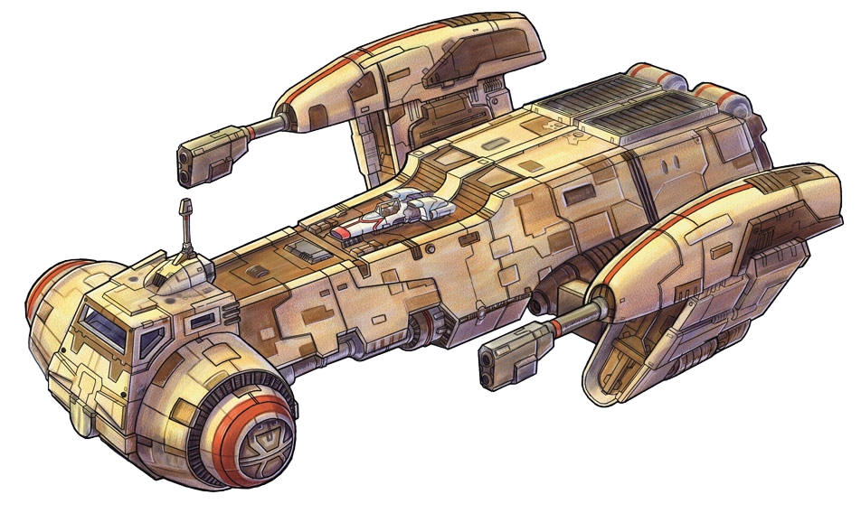 Starrunner-class starship appearance in Common Appearance