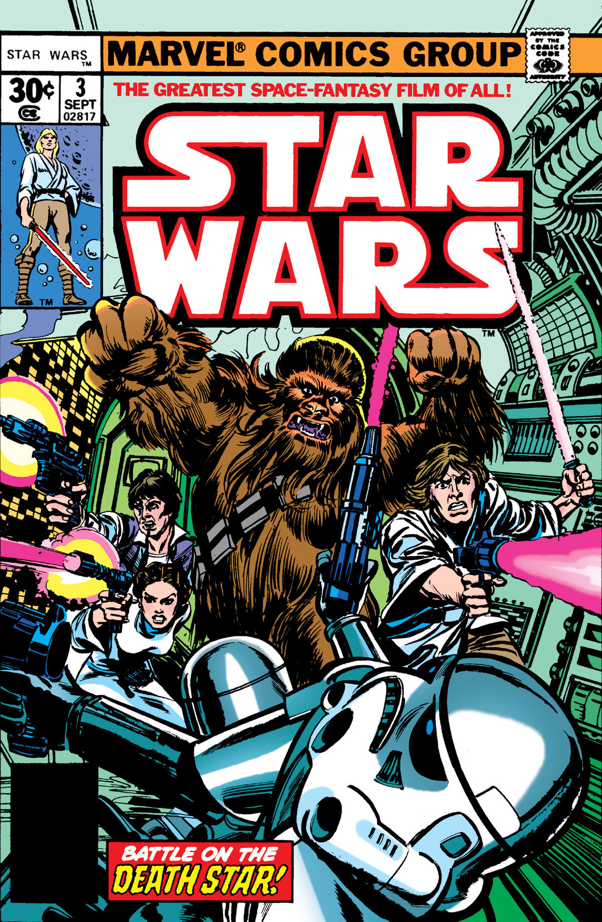 Space Wars 1977  Star wars comic books, Star wars comics, Star wars