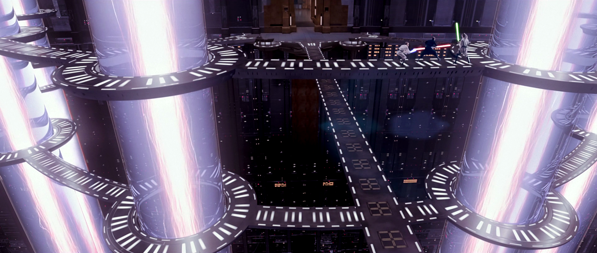 Palpatine presided over the opening of the Theed power generator.