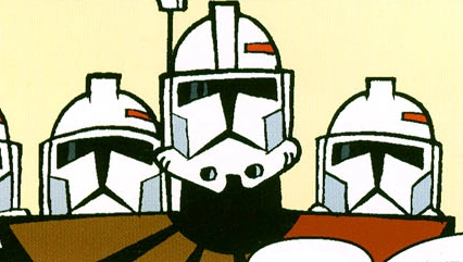 Unidentified clone trooper commander 
