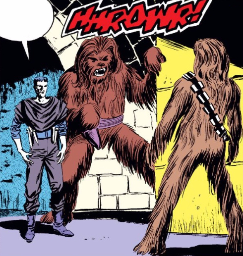 Knife, Vargi, and Chewbacca