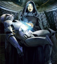 Barriss käyttää lääkintäkykyjään.