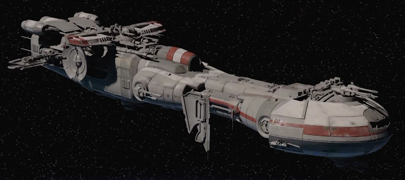 A Braha'tok-class gunship