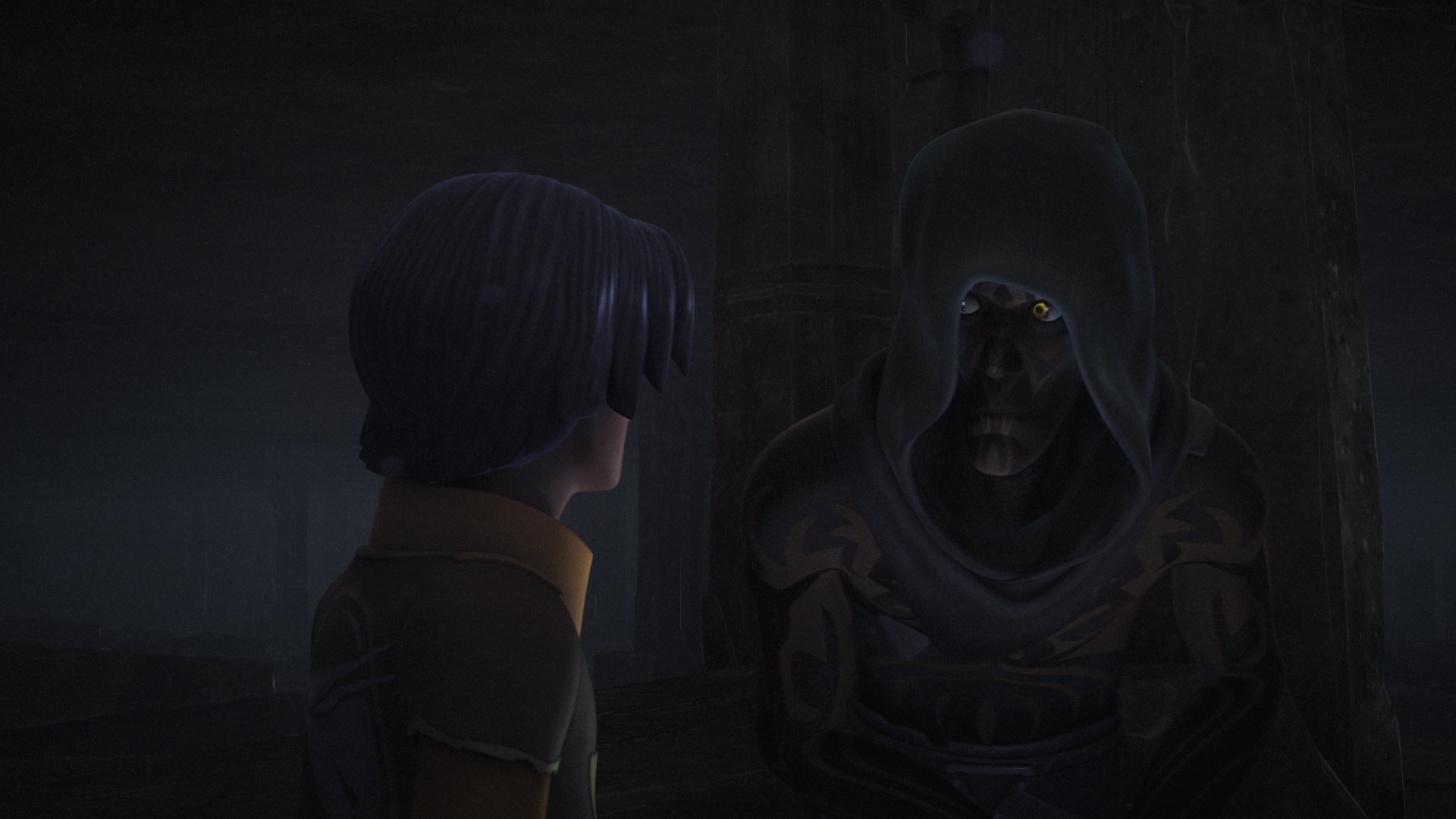 Ezra meets the former Sith Lord Maul