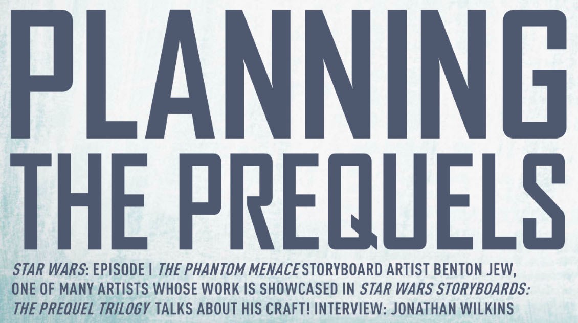 Planning the Prequels appearance 
