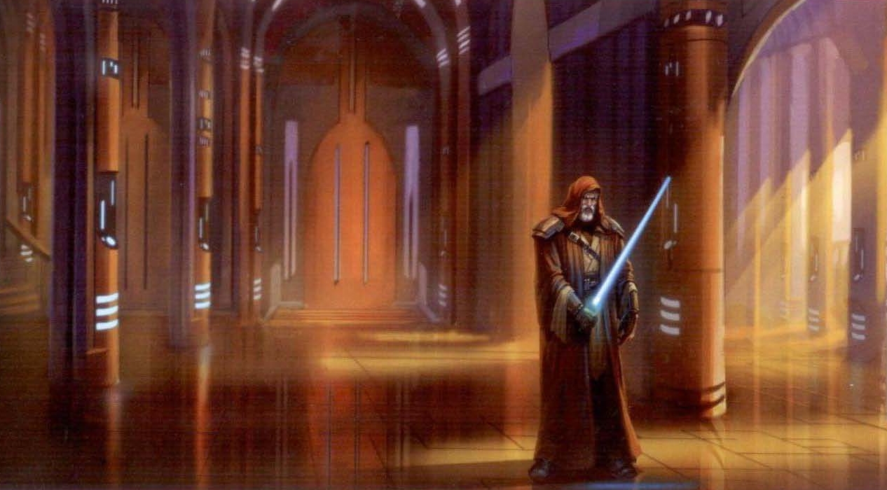 Belth Allusis in the Jedi Temple on Coruscant