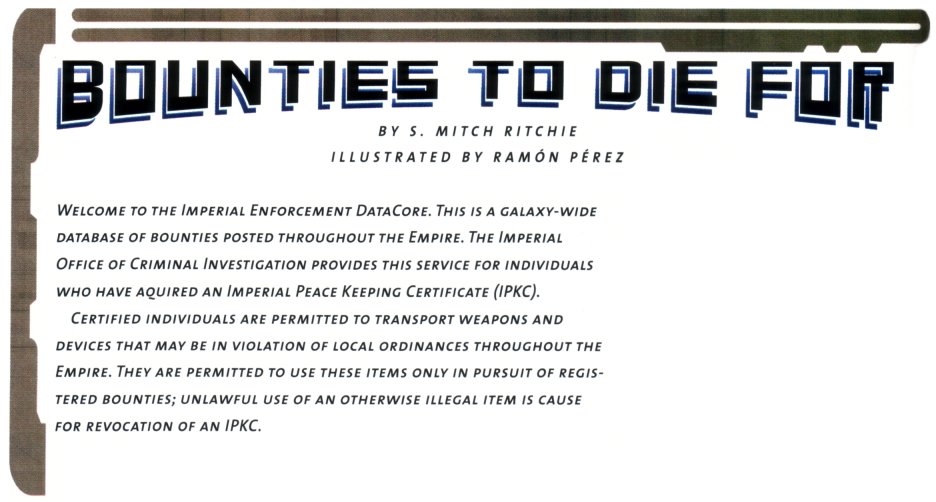 Bounties to Die For appearance 