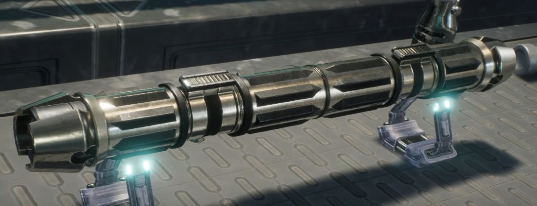 Cal's second lightsaber with alternative components.