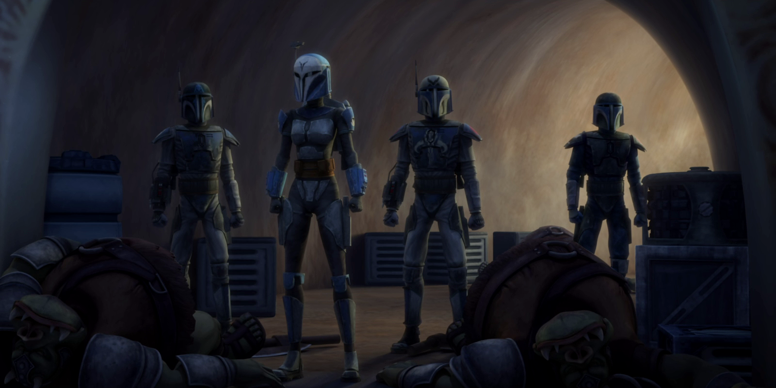 Kryze led the attack on Jabba's Palace, allowing Maul to recruit the Hutt Clan.