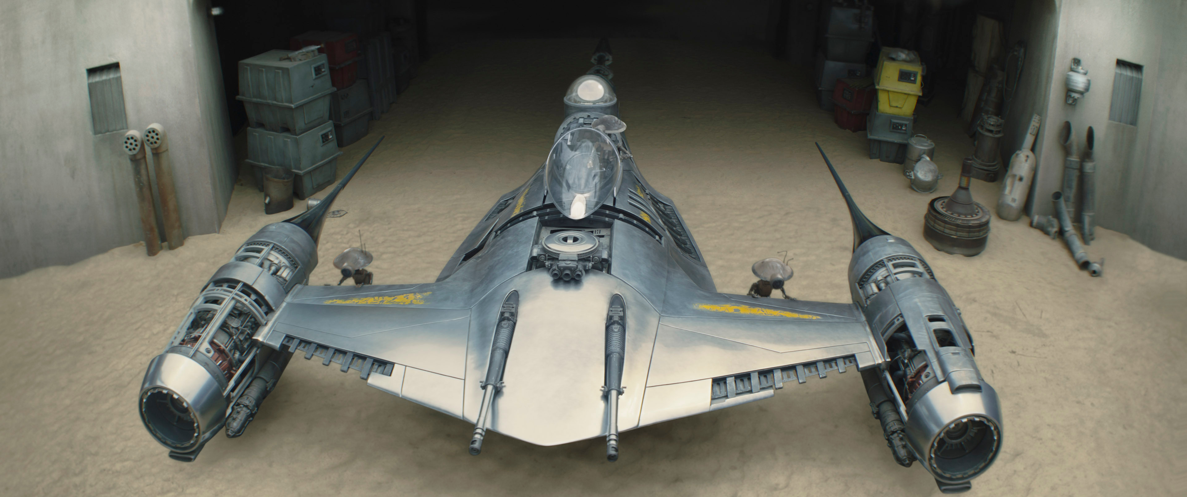 Following the destruction of the Razor Crest, Din Djarin replaced it with a N-1 starfighter.