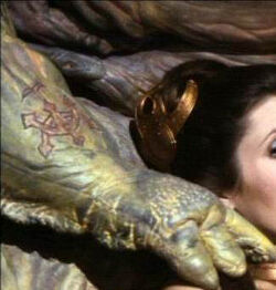 Jabba met de Desilijic tatoeage