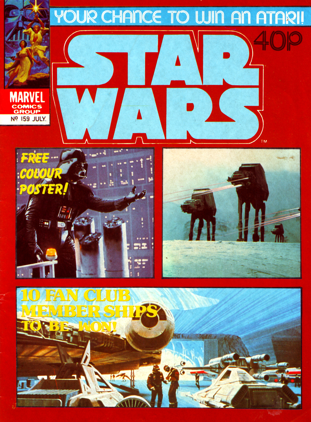 Star Wars Monthly 159 appearance in Common Appearance