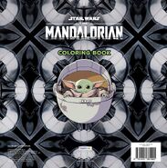 The Mandalorian Coloring Book Bounty on the Move back cover