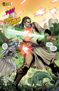 Wookieepedia🏳️‍🌈🫐 on X: Qui-Gon Jinn was perhaps the greatest Jedi  alive, a commanding presence at Council, a strong and brave warrior who  refused to be intimidated by even the most daunting challenge