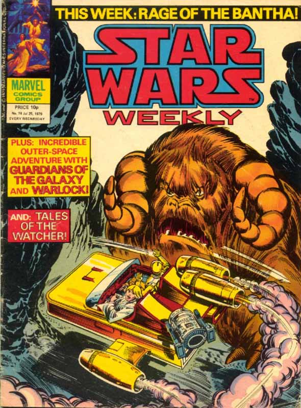 Star Wars Weekly 74 appearance in Common Appearance