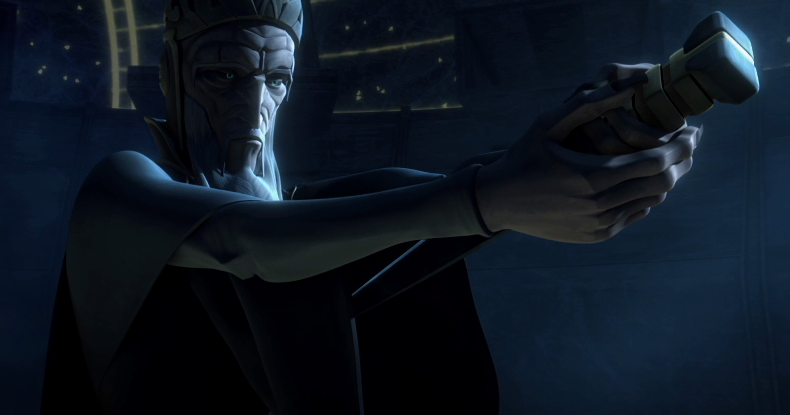 The Father mortally wounded himself so that Skywalker could deliver a killing blow to the Son.