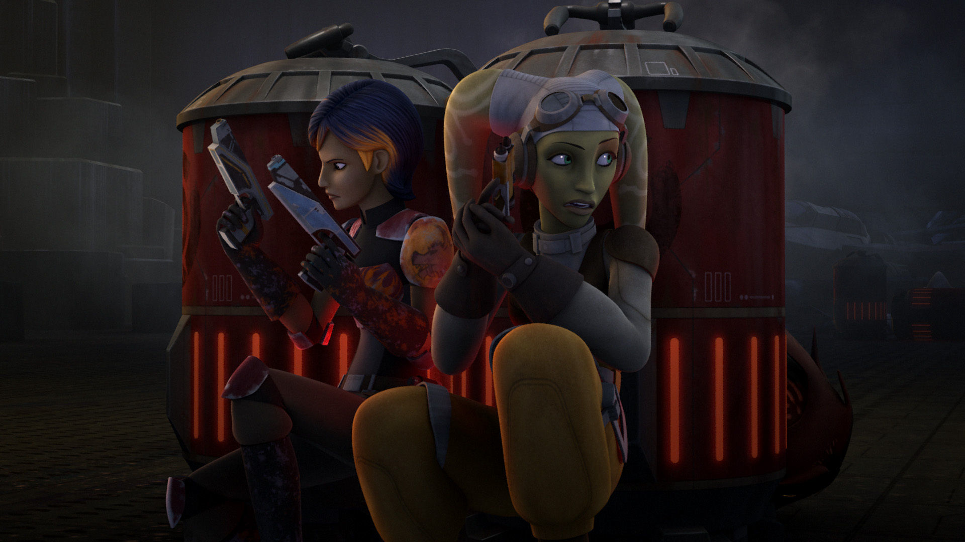 Sabine and Hera reconciled their differences amidst adversity