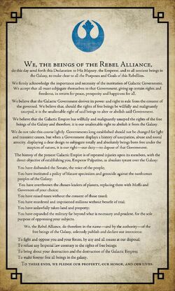 Declaration of Rebellion-SW Propaganda