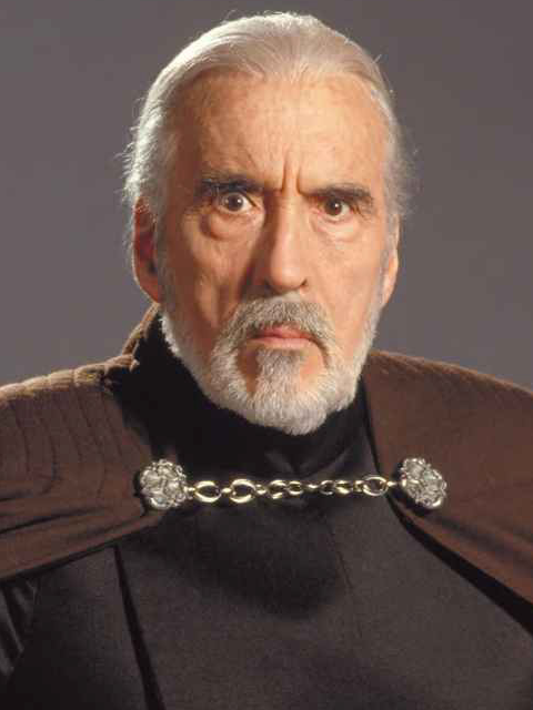 Darth Tyranus (pictured) was a practitioner of waves of darkness.