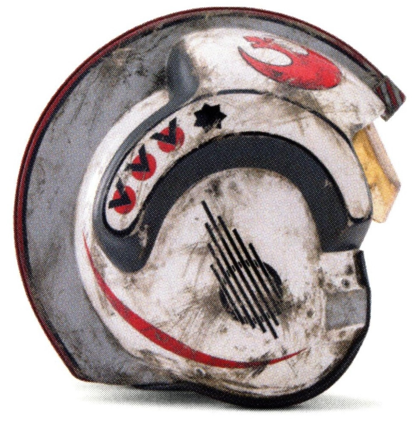 Pedrin Gaul's flight helmet