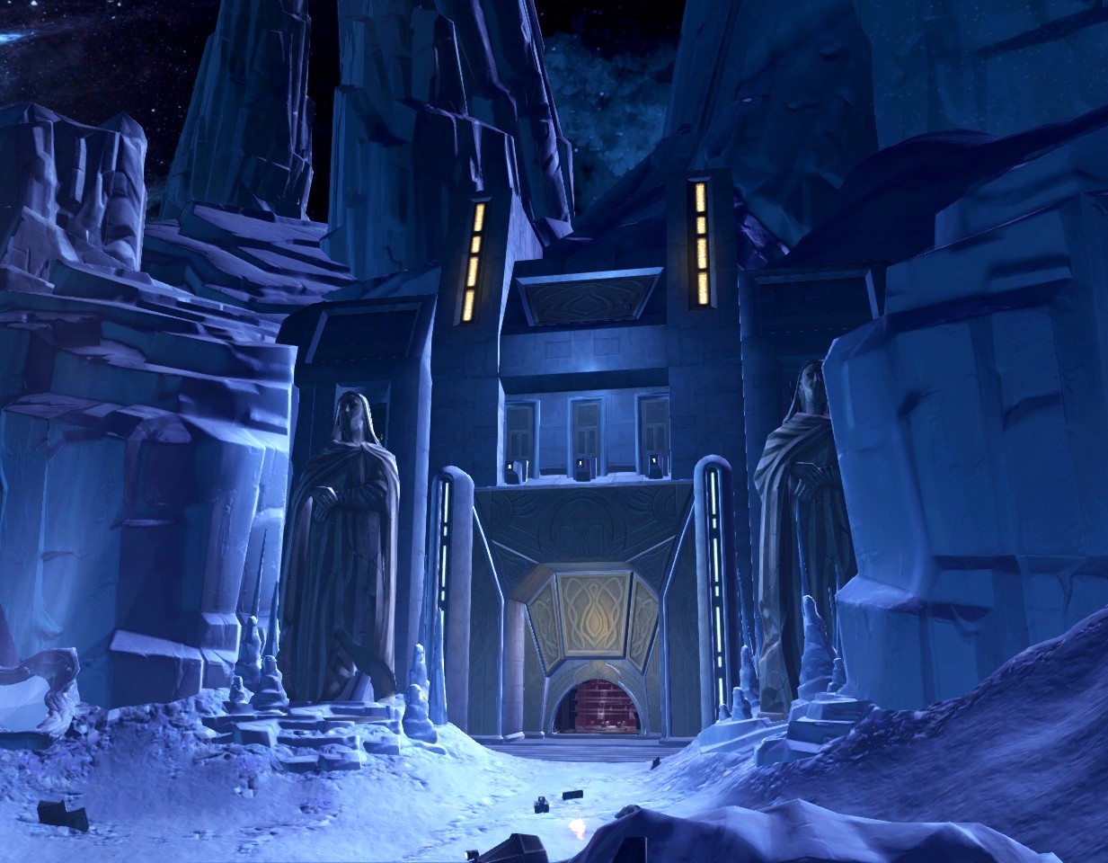 The Jedi Temple during the Galactic War.