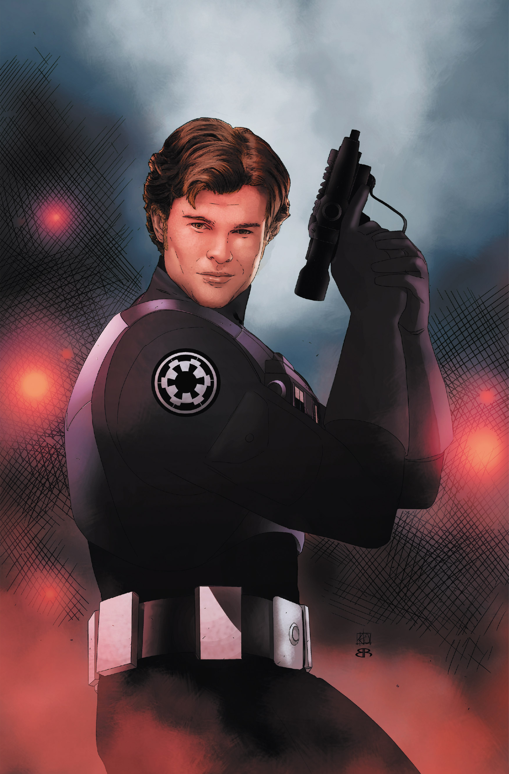 Han Solo was a cadet in the Imperial Navy